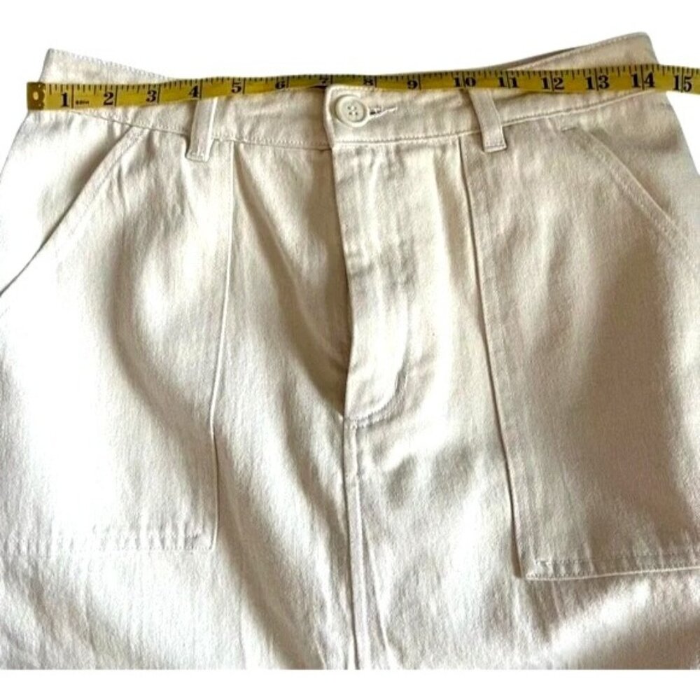 Le Superbe Mr & Mrs Benjamin midi skirt off-white tulle hem stretch size 8 - Picture 8 of 14